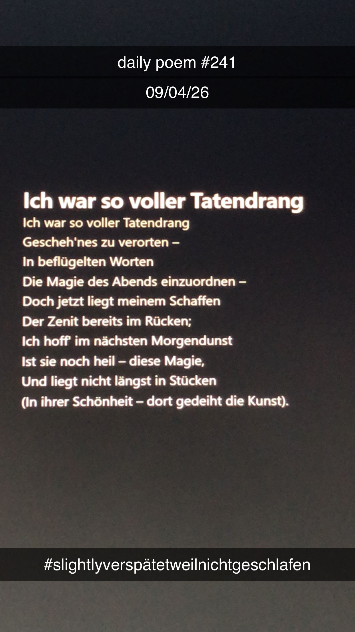 Bild zum Gedicht